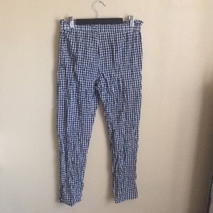 Gingham pants